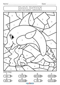 Free Color by Number Worksheets, Cool2bKids