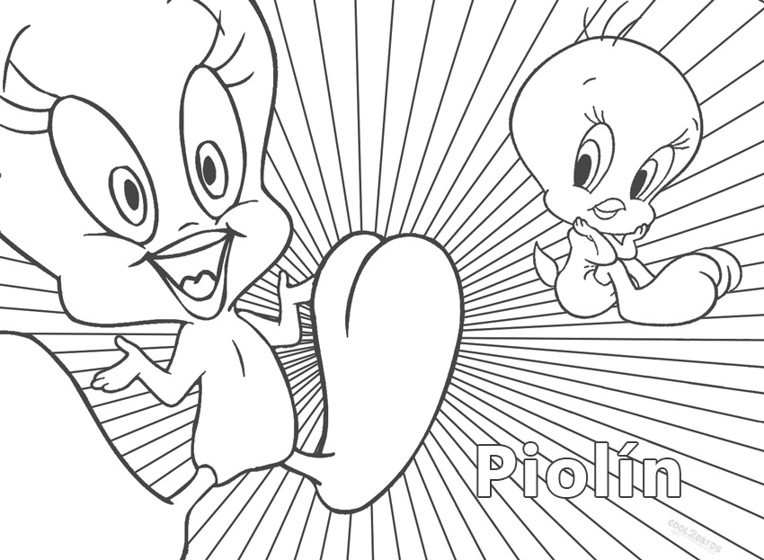 Featured image of post Piolin Para Colorear Piolin es un conocido personaje de la serie de dibujos animados de los looney tunes una de sus a continuaci n te dejamos con la mejor galer a de im genes con dibujos para colorear y pintar de