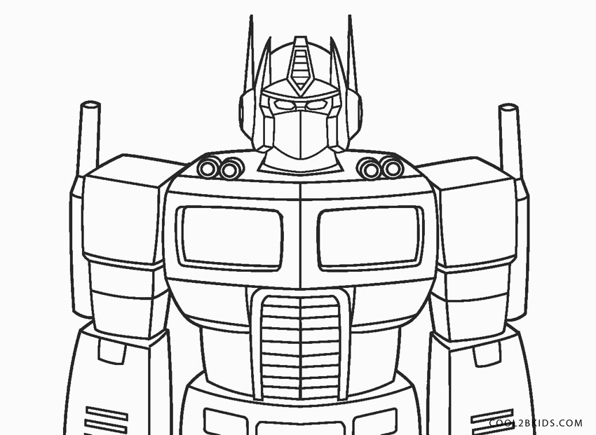 Dibujos de Transformers para colorear - Páginas para imprimir gratis