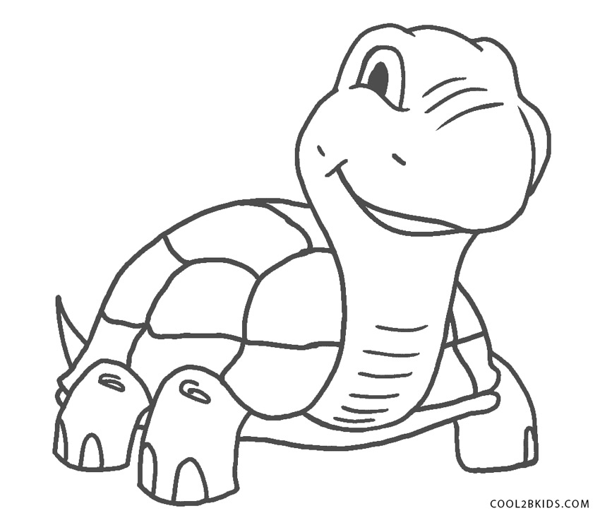 Dibujos de Tortugas para colorear - Páginas para imprimir gratis