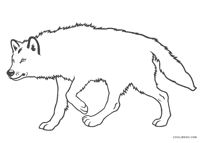 Free Printable Wolf Coloring Pages For Kids