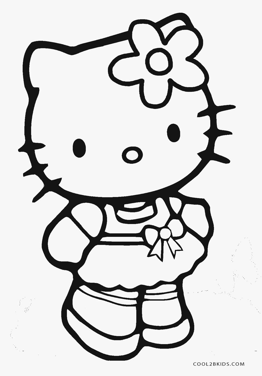 Desenhos do Hello Kitty para colorir