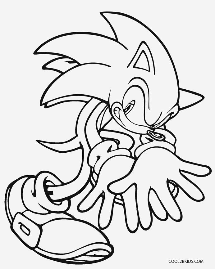 Desenho de Sonic X para colorir - Tudodesenhos