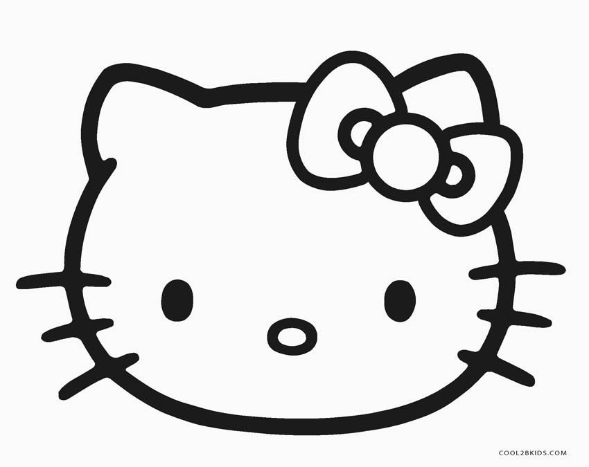 Desenhos de Hello Kitty para colorir - Páginas para impressão grátis