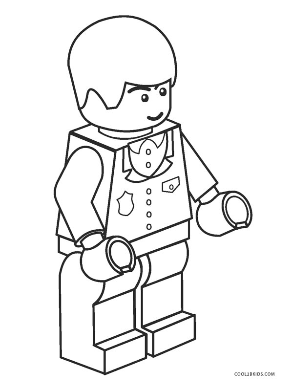 Desenho e Imagem Lego Fácil para Colorir e Imprimir Grátis para Adultos e  Crianças (Meninas e Meninos) 