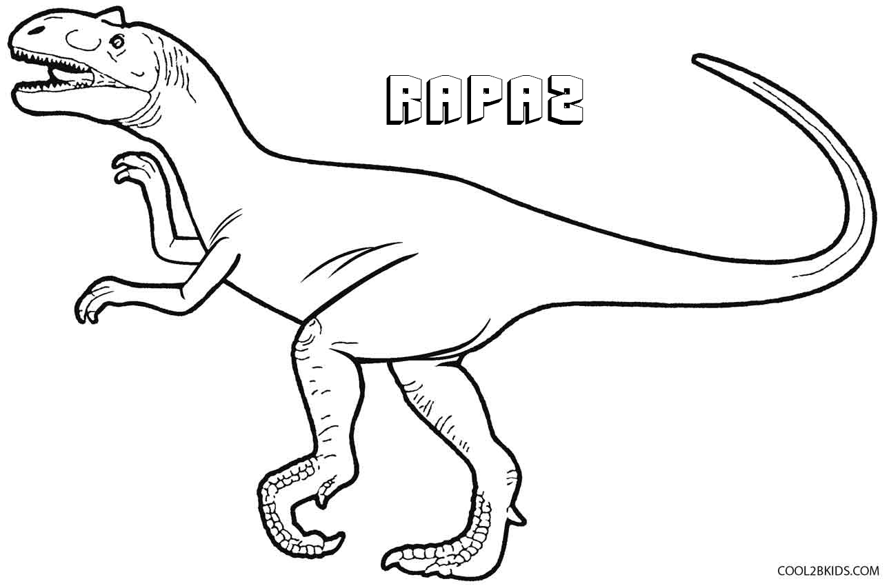 Desenhos de Dinossauros para colorir - Páginas para impressão grátis