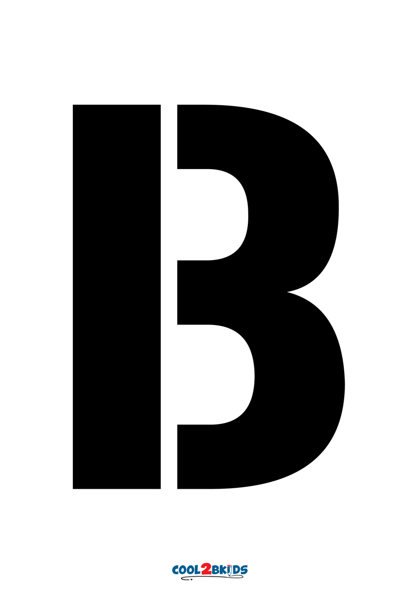 Printable Letter Stencils For Block And Small Font
