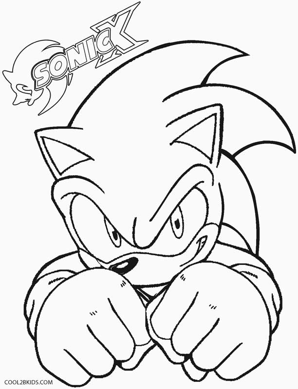 Desenhos de Sonic Exe 4 para Colorir e Imprimir