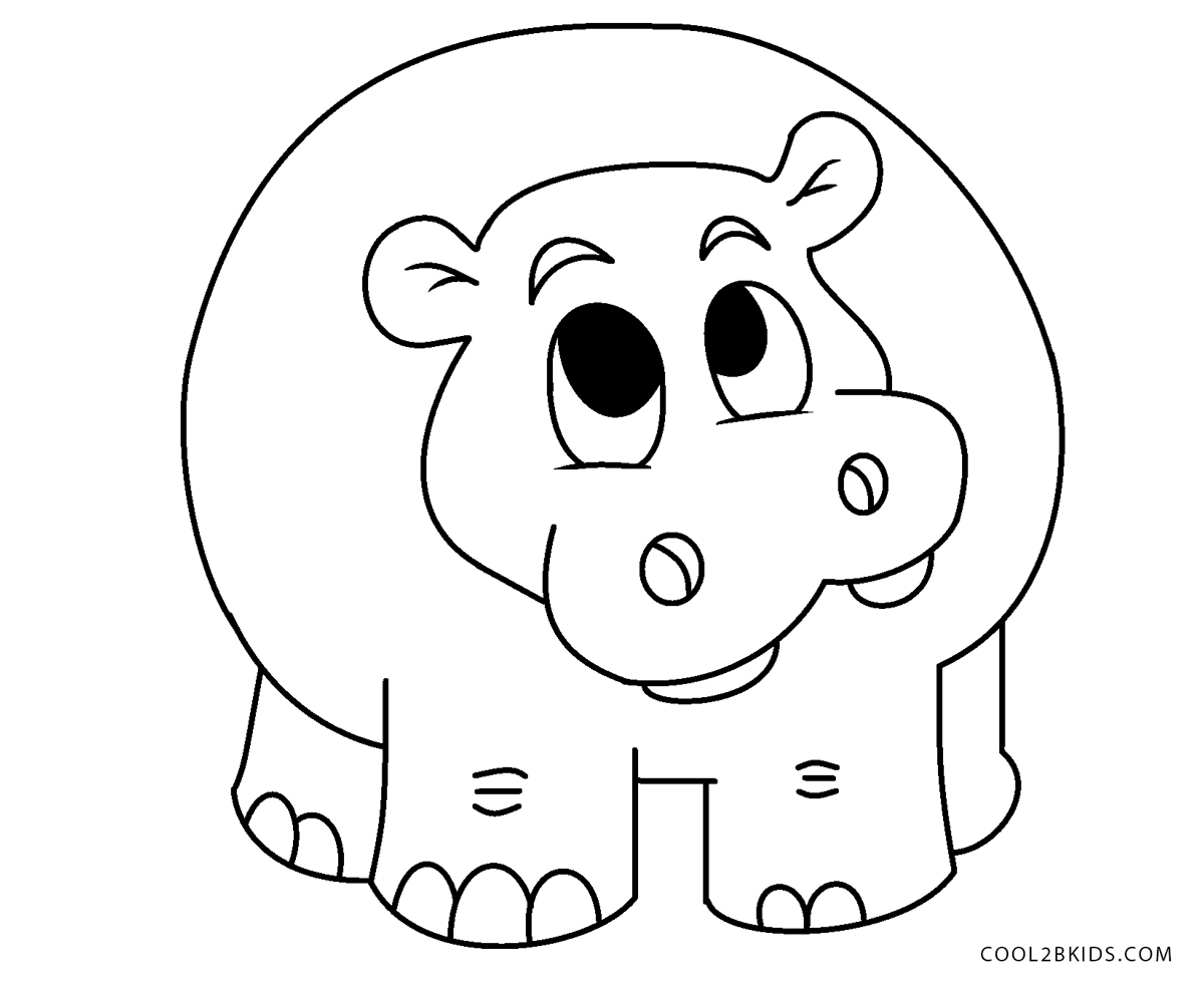 printable coloring pages of zoo animal