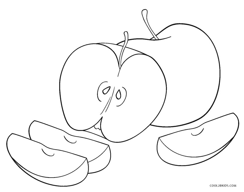 Desenho de Duendes a pintar maçãs vermelhas e é assim que as maçãs  amadurecem para colorir