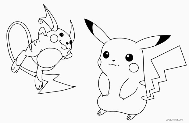 Desenhos do Pikachu para imprimir e colorir  Pikachu coloring page,  Pokemon coloring pages, Pokemon coloring