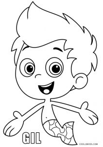 Free Printable Bubble Guppies Coloring Pages For Kids