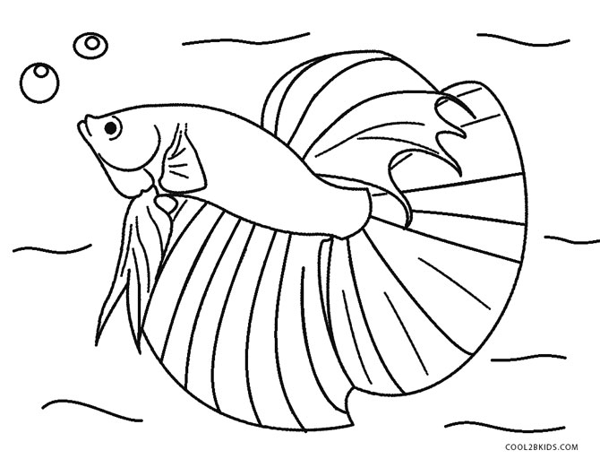 Desenhos de peixes fofos para colorir: imprimíveis, gratuitos e fáceis de  colorir