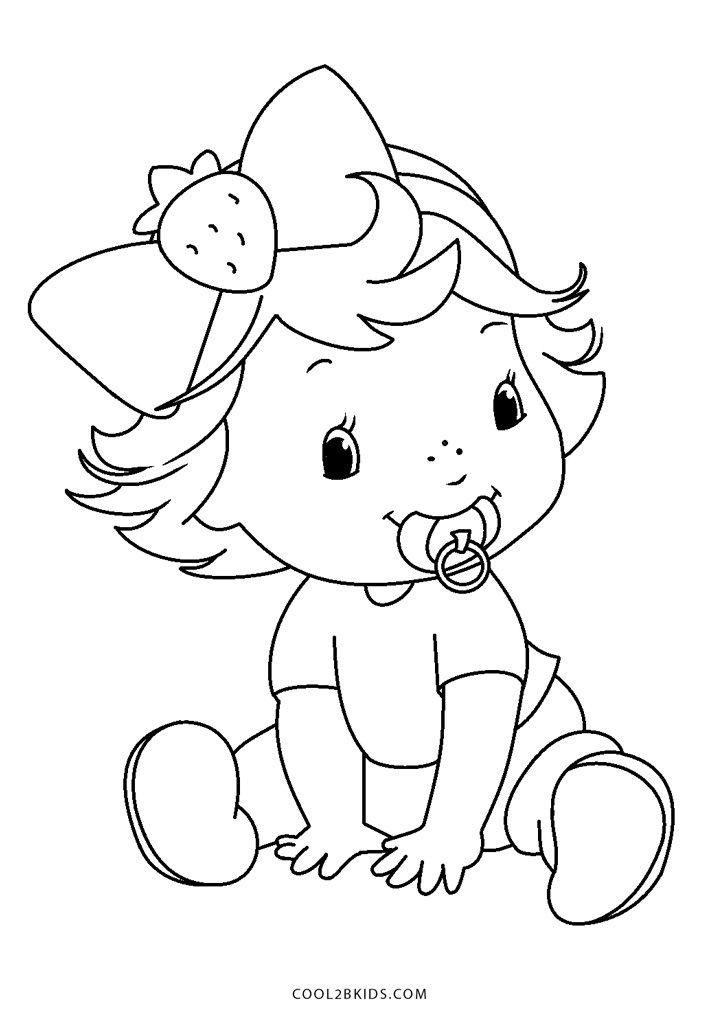 Free Printable Strawberry Shortcake Coloring Pages For Kids