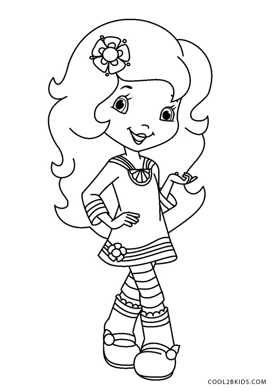 cherry jam strawberry shortcake coloring pages