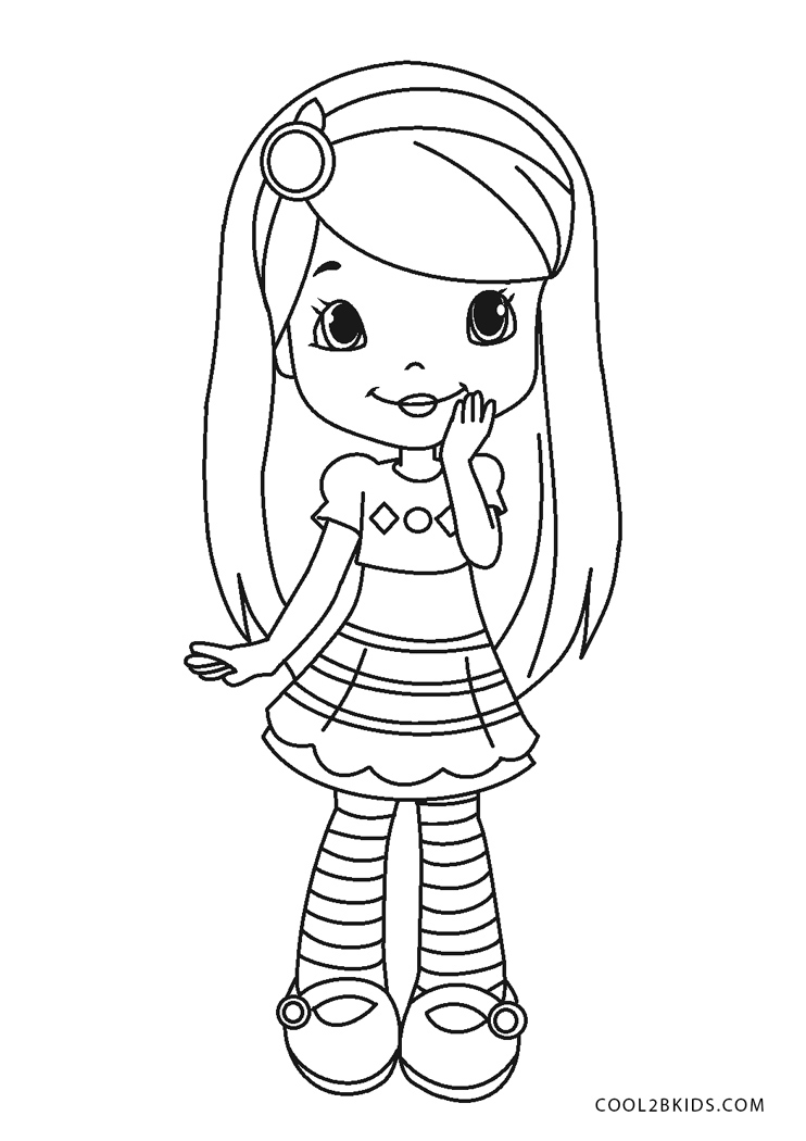 cherry jam strawberry shortcake coloring pages