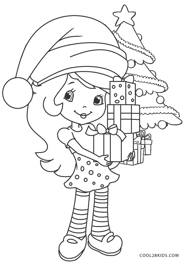 Free Printable Strawberry Shortcake Coloring Pages For Kids