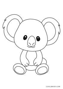 Free Printable Koala Coloring Pages For Kids