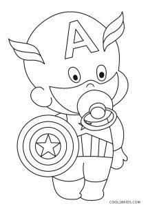 Free Printable Superhero Coloring Pages For Kids