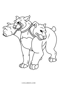 Fluffy Dog Coloring Pages - Jaqueemerick