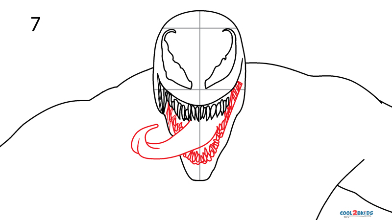 Cómo dibujar a venom - Cool2bKids