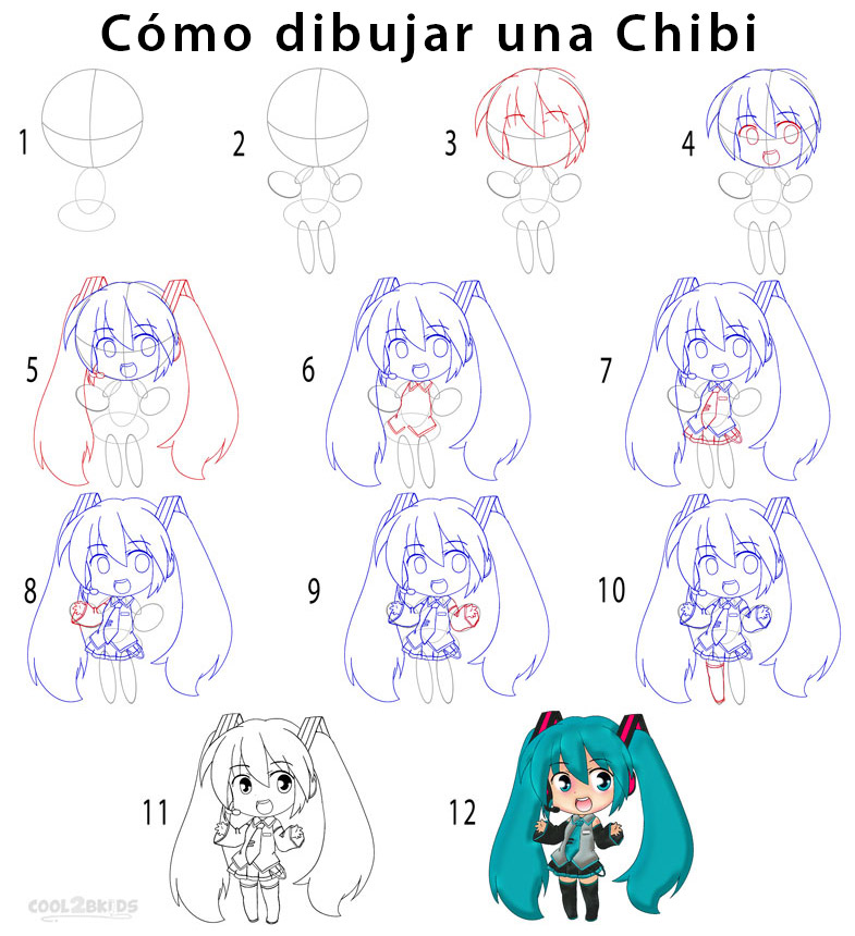 Chibi para dibujar - Cool2bKids