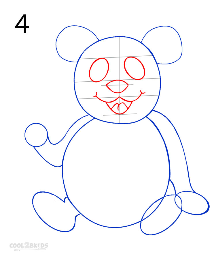 Oso Panda Para Dibujar Cool2bkids