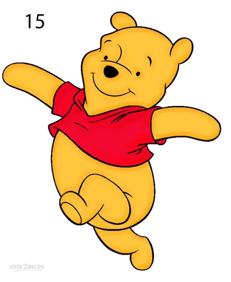 Winnie Pooh para dibujar Cool2bKids