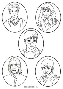 Coloriages à imprimer Harry Potter