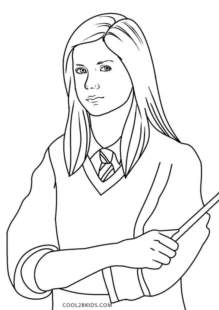 Free Printable Harry Potter Coloring Pages For Kids