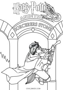 Free Printable Harry Potter Coloring Pages For Kids