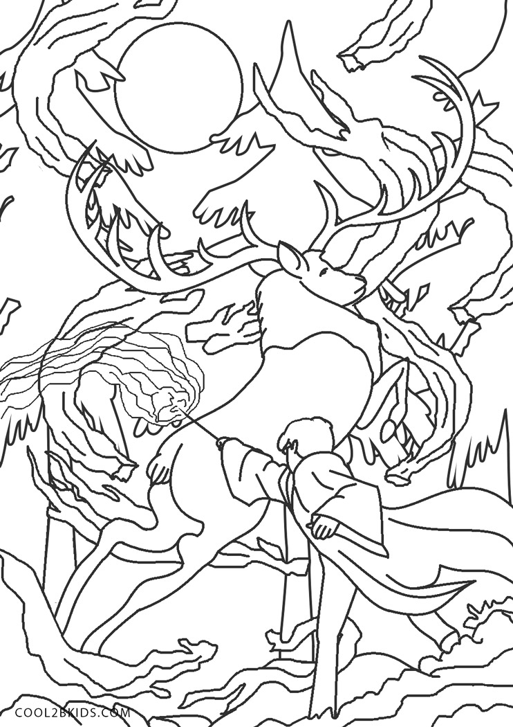 Free Printable Harry Potter Coloring Pages For Kids