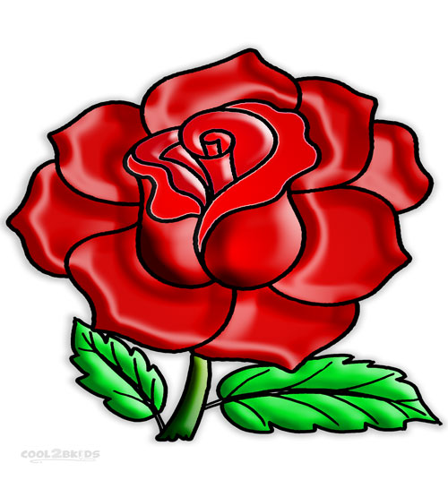 Como dibujar una Rosa de Manera Realista - Cool2bKids