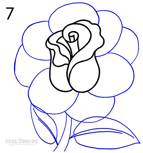 Como dibujar una Rosa de Manera Realista - Cool2bKids Como dibujar una Rosa de Manera Realista - Cool2bKids