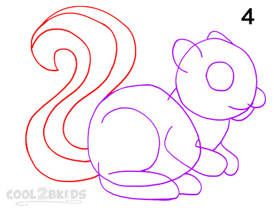 Ardilla para dibujar - Cool2bKids Ardilla para dibujar - Cool2bKids
