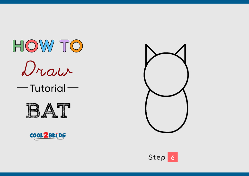 How to Draw a Bat - Cool2bKids