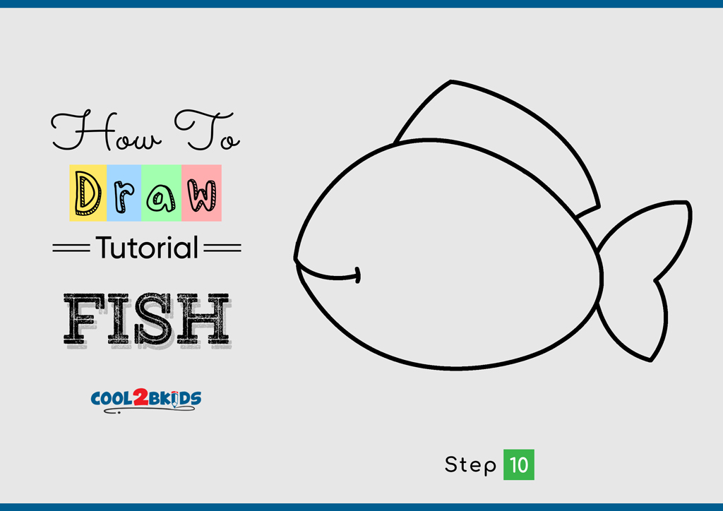 How to Draw a Fish Cool2bKids
