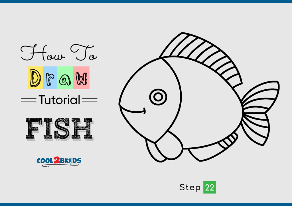 How to Draw a Fish - Cool2bKids