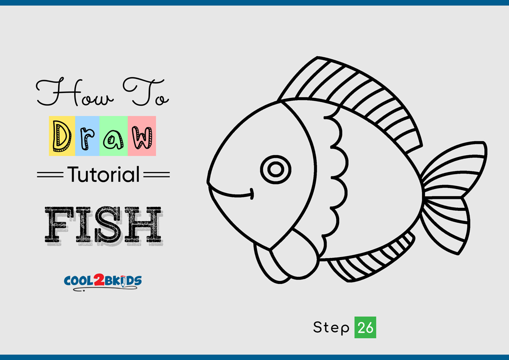 How to Draw a Fish - Cool2bKids