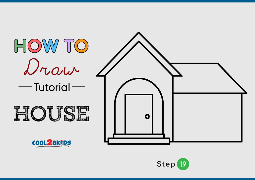 How to Draw a House - Cool2bKids
