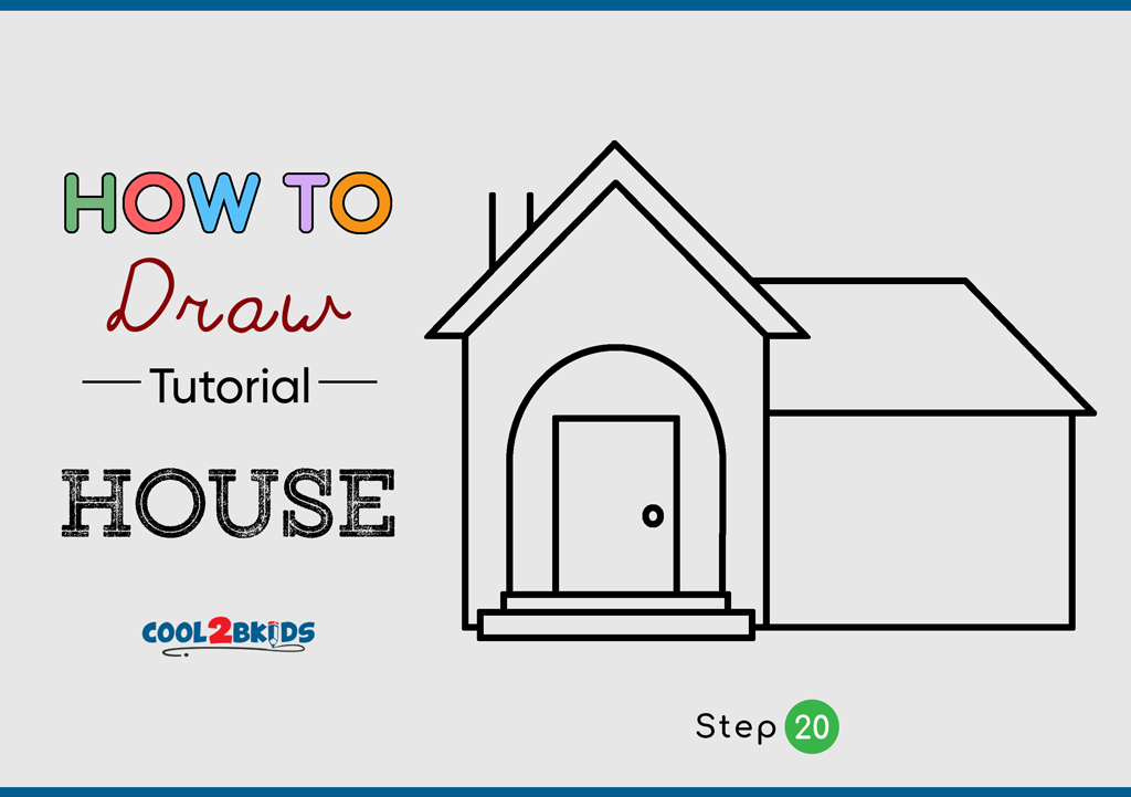 How to Draw a House - Cool2bKids