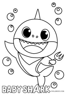 Free Printable Baby Shark Coloring Pages For Kids Free Printable Baby Shark Coloring Pages For Kids