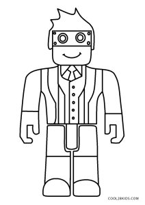 roblox para colorir 57  Roblox guy, Coloring pages, Coloring pages for boys