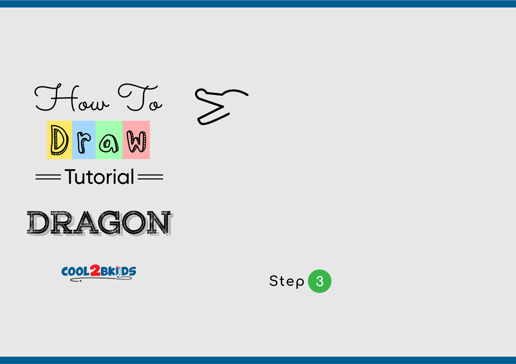 How to Draw a Dragon - Cool2bKids
