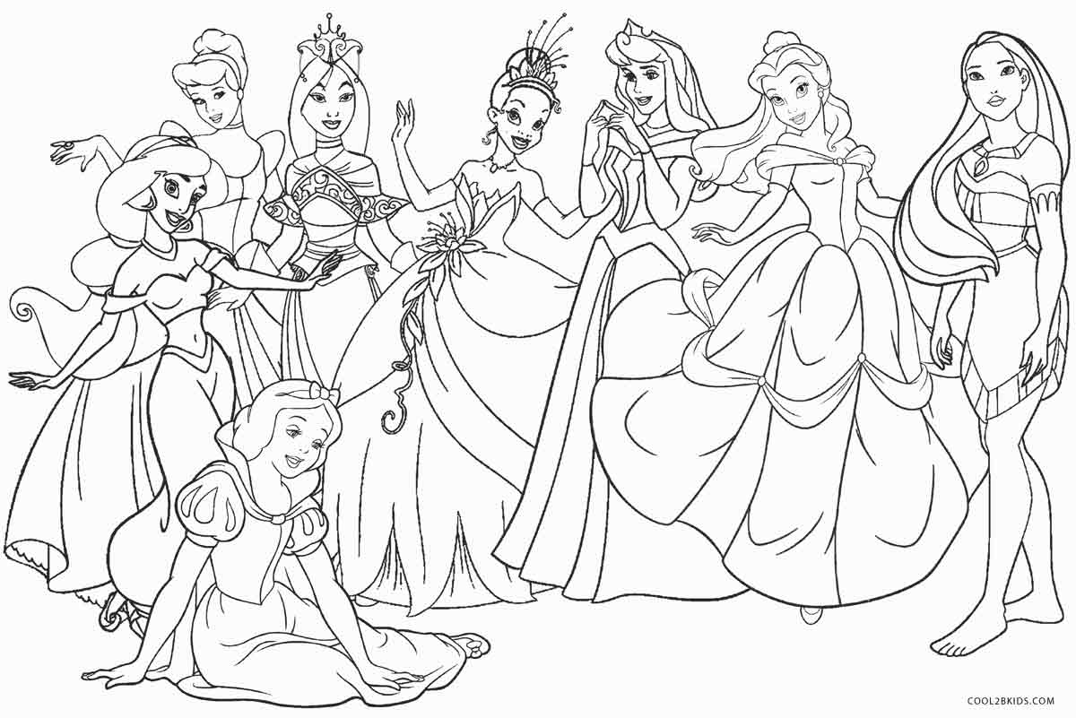 Total 91+ imagen dibujos para colorear princesas disney - Viaterra.mx