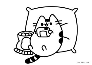 Featured image of post Cute Pusheen Coloring Pages Printable Pusheen coloring pages are not only for the adults but also for kids and almost fans of this beloved chubby gray cat