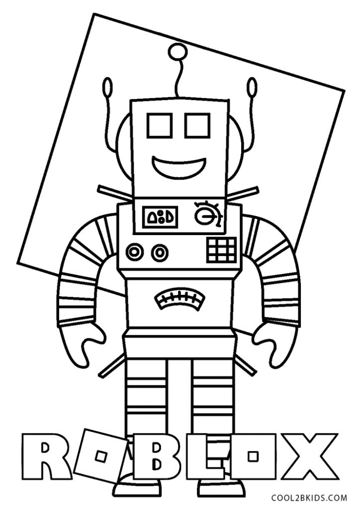 Free Printable Roblox Coloring Pages - Printable World Holiday