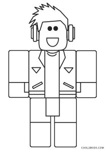 Free Printable Roblox Coloring Pages For Kids - roblox coloring games