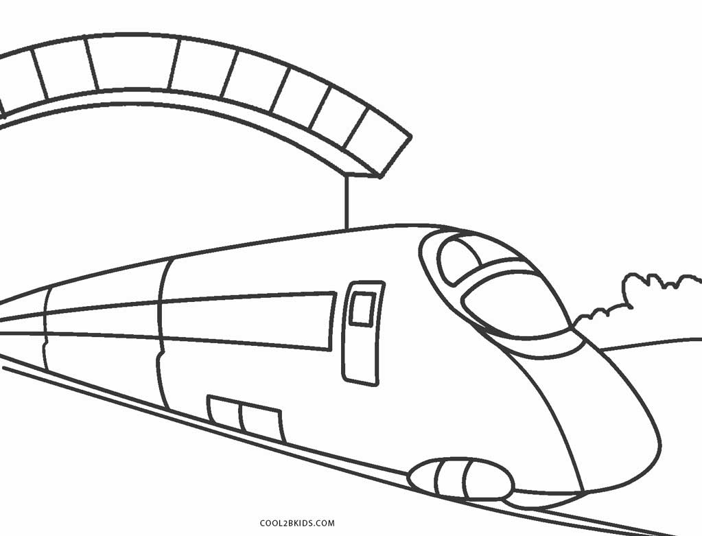 Dibujos de Tren para colorear - Páginas para imprimir gratis