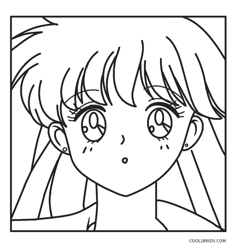 Dibujos de Sailor Moon para colorear